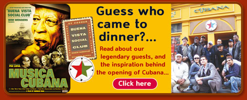 Buena Vista Social Club visit Cubana, Sheffield's top Tapas/Cuban bar