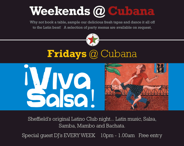 Fridays at Cubana