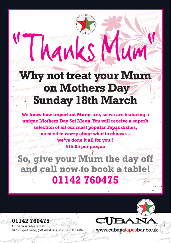 Mother's Day at Cubana
