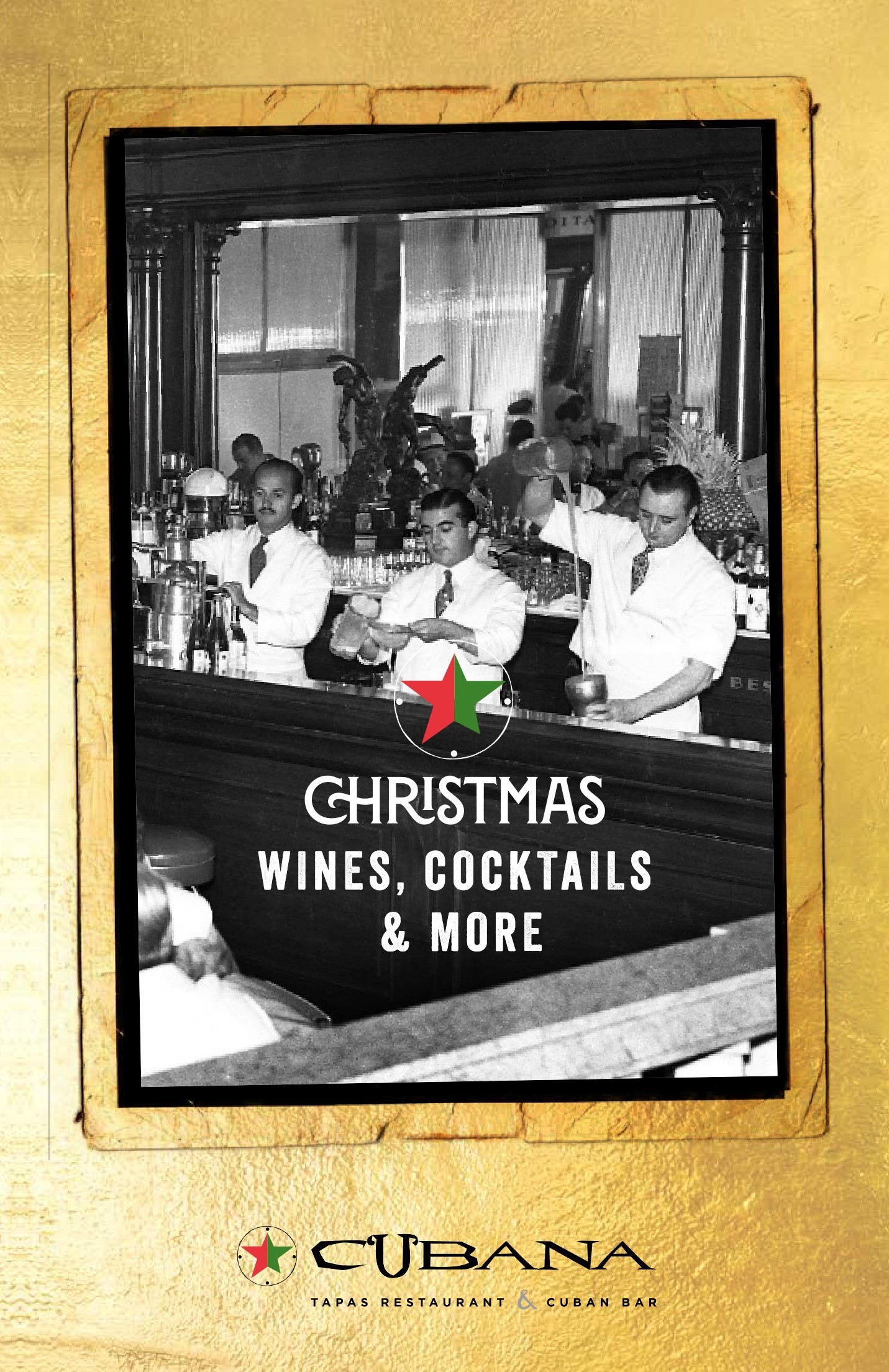 Cubana - Wine Menus